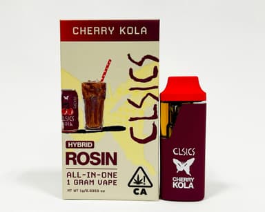 CLSICS Rosin & Rosin Infused Pre Rolls — Cherry Kola