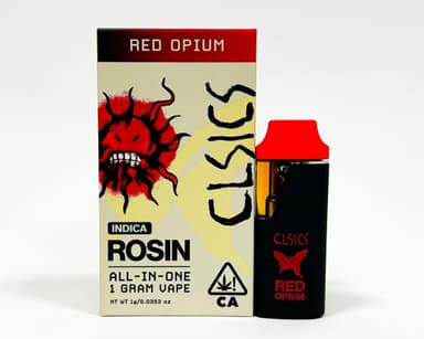 CLSICS Rosin & Rosin Infused Pre Rolls — Red Opium