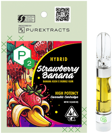PUREXTRACTS — P2 - High Potency - Strawberry Banana
