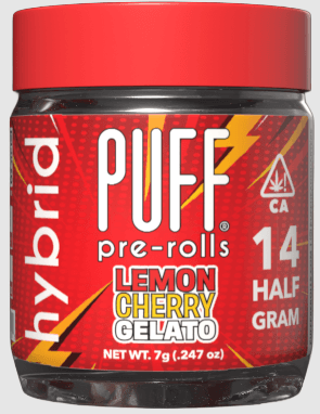 PUFF Pre-Rolls — Lemon Cherry Gelato