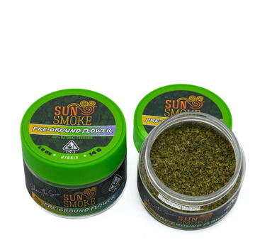 Sun Smoke — SunSmoke Sungrown Pre-Ground Flower 28g Ounce - Hybrid Blend - 1oz