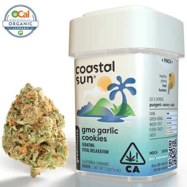 Coastal Sun Cannabis — GMO Garlic Cookies